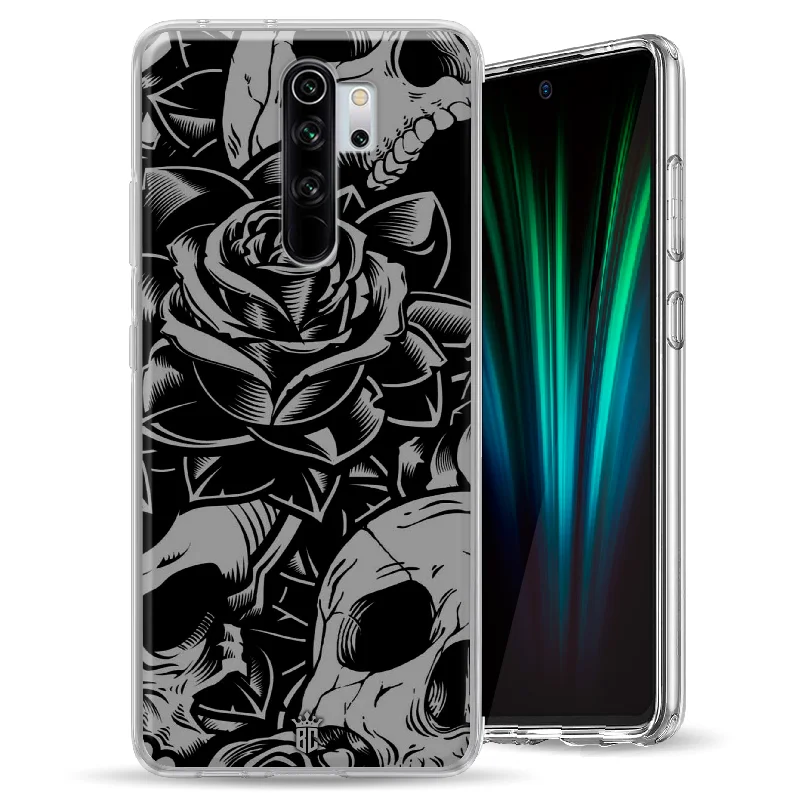 Φωτογραφία προϊόντος: OEM Θήκη Back Cover Xiaomi Redmi Note 8 Pro Skull Black D2