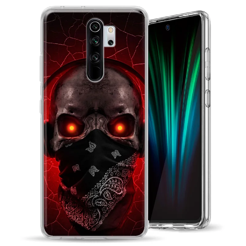 Φωτογραφία προϊόντος: OEM Θήκη Back Cover Xiaomi Redmi Note 8 Pro Skull D3