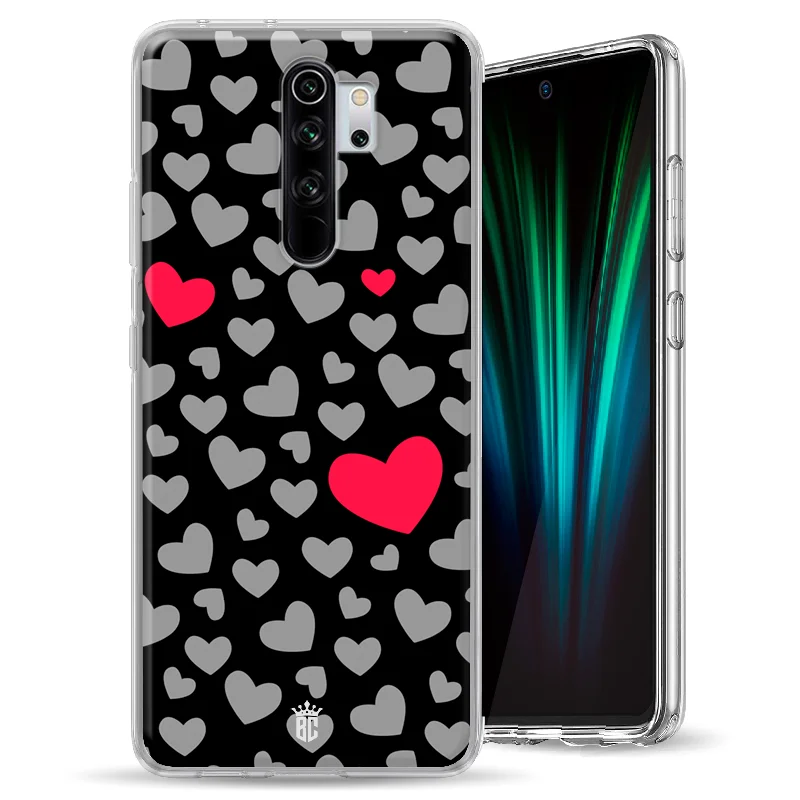Φωτογραφία προϊόντος: OEM Θήκη Back Cover Xiaomi Redmi Note 8 Pro Valentine Heart Grey
