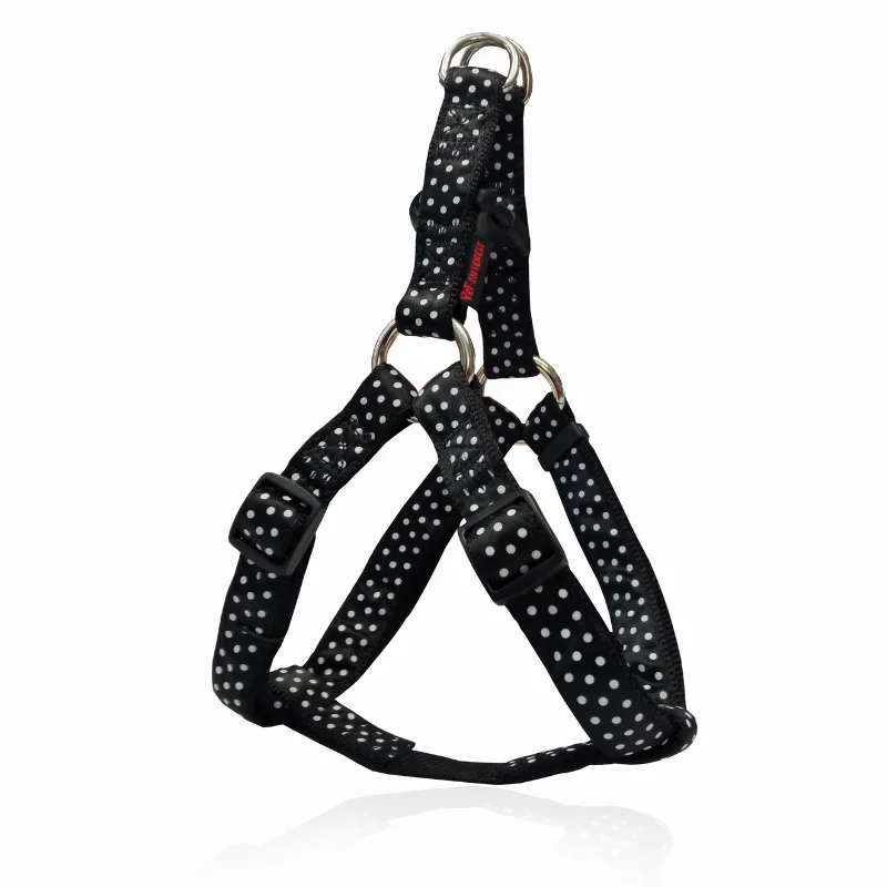 Φωτογραφία προϊόντος: Σαμαράκι Σκύλου Pet Interest Dots Harness-Πουά Black || Large