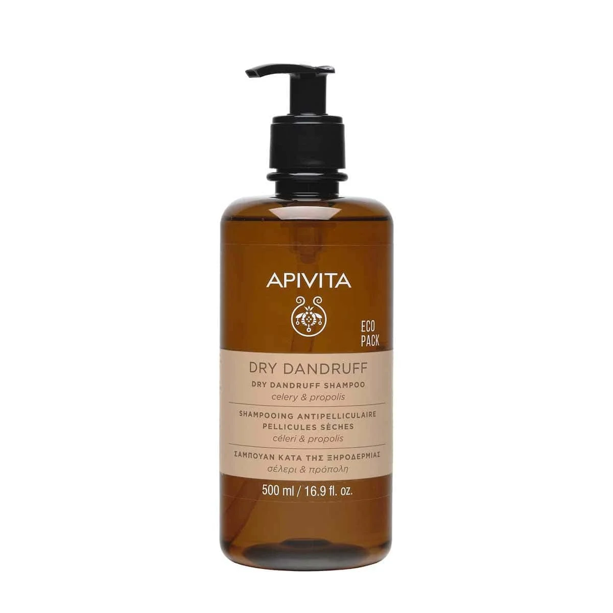 Φωτογραφία προϊόντος: Medipharmacy Apivita Shampoo Dry Dandruff Celery & Propolis 500 ml