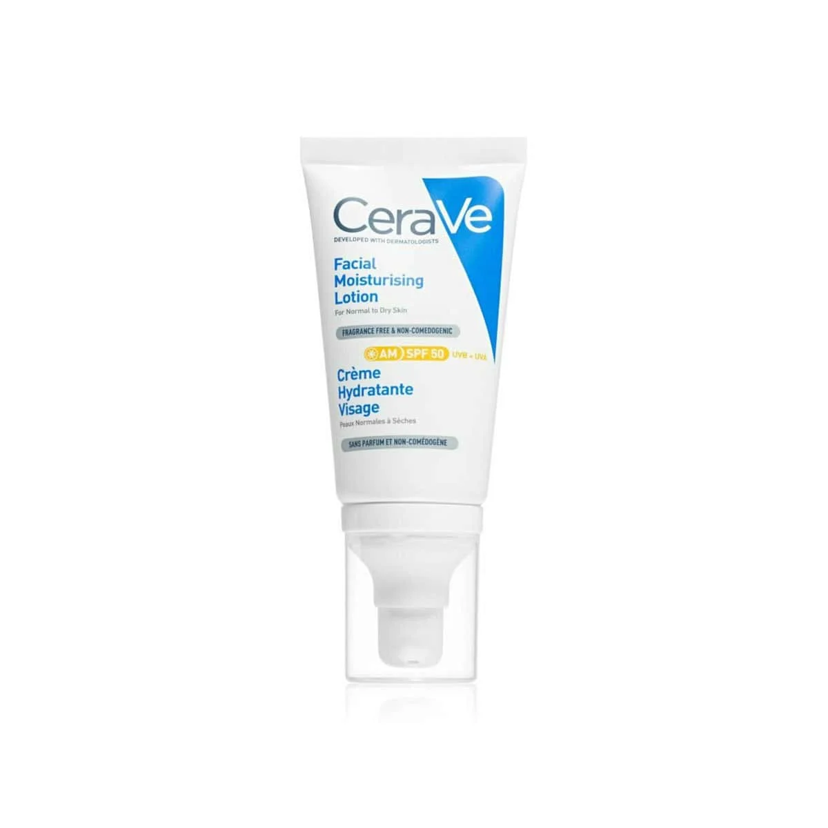 Φωτογραφία προϊόντος: Medipharmacy CeraVe Facial Moisturising Lotion Ενυδατική Κρέμα Προσώπου με Δείκτη Προστασίας SPF50 52 ml