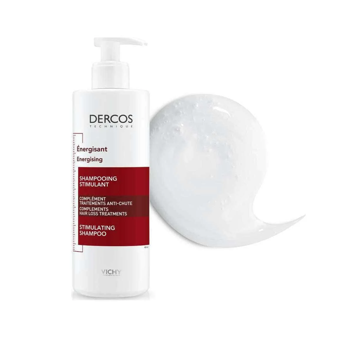 Φωτογραφία προϊόντος: Medipharmacy Vichy Dercos Energisant Stimulating Σαμπουάν Κατά της Τριχόπτωσης 400 ml