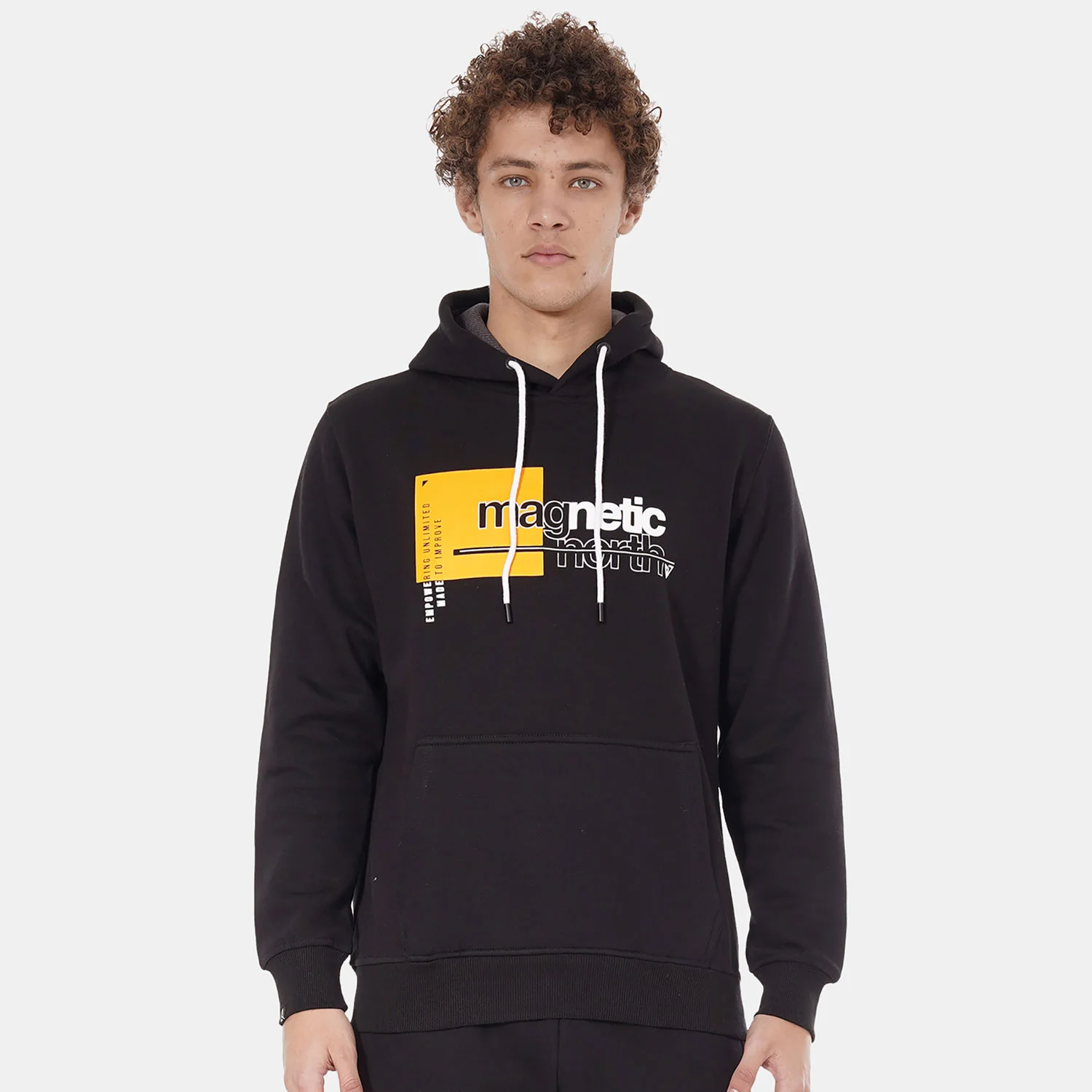 Φωτογραφία προϊόντος: MAGNETIC NORTH MEN'S MAGNOR LINE HOODIE ΜΑΥΡΟ