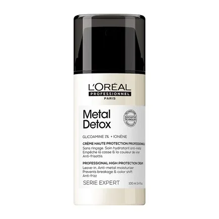 Φωτογραφία προϊόντος: LOREAL L Oreal Professionnel Metal Detox Leave In Conditioner Ενυδάτωσης για Όλους τους Τύπους Μαλλιών 100ml