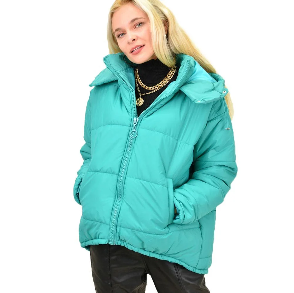 Φωτογραφία προϊόντος: Potre Γυναικείο μπουφάν oversized / Μέντα