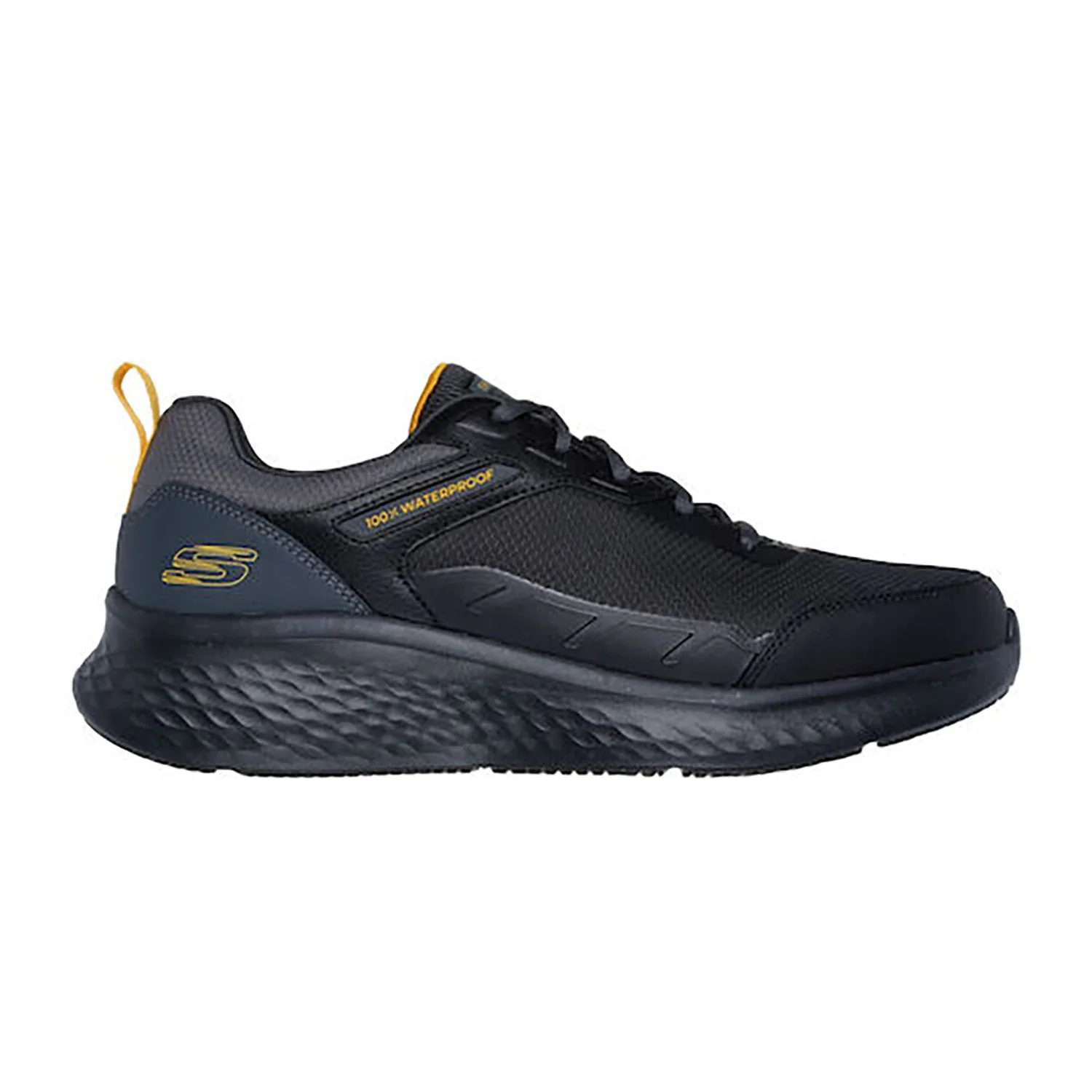 Φωτογραφία προϊόντος: SKECHERS ΑΝΔΡΙΚΟ SNEAKER WATERPROOF LEATHER OVERLAY 232958, ΜΑΥΡΟ, Άνδρας