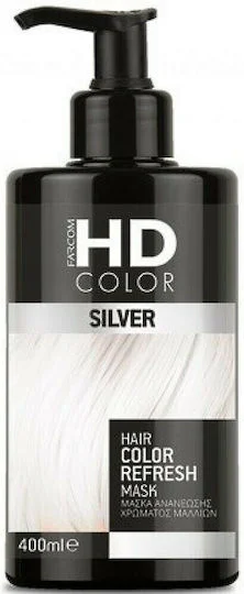 Φωτογραφία προϊόντος: Farcom HD Hair Color Refresh Mask Silver 400ml