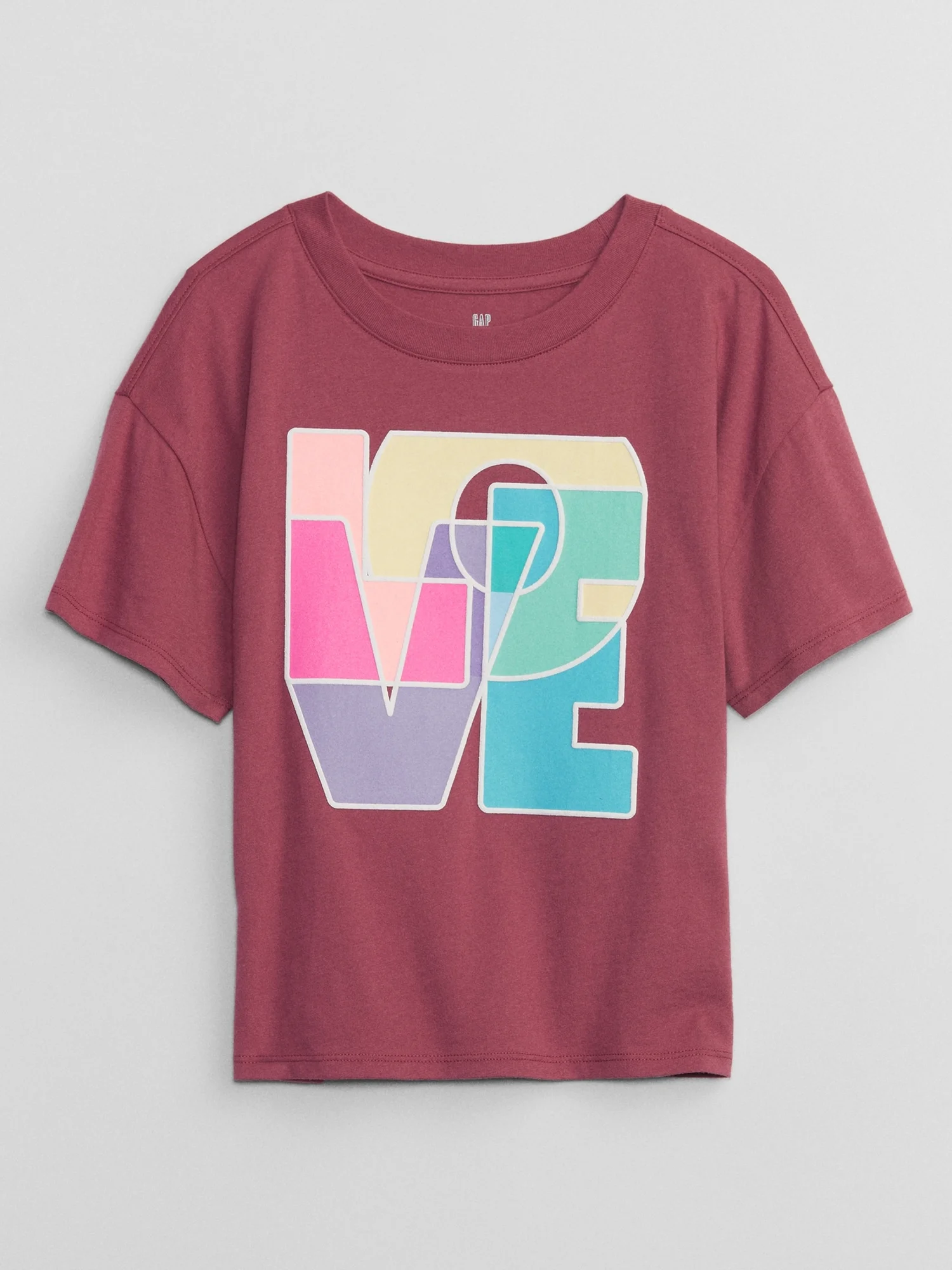 Φωτογραφία προϊόντος: GAP Παιδική Graphic Μπλούζα dry rose love