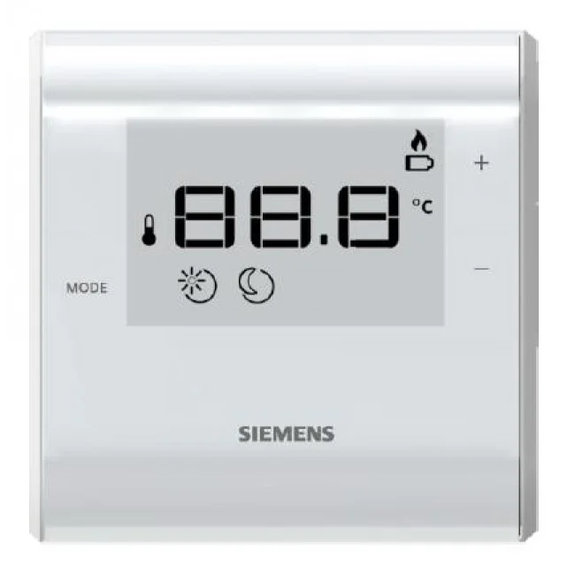 Φωτογραφία προϊόντος: Siemens RDD50.1 Ψηφιακός Θερμοστάτης 8,7x8,6x2 cm