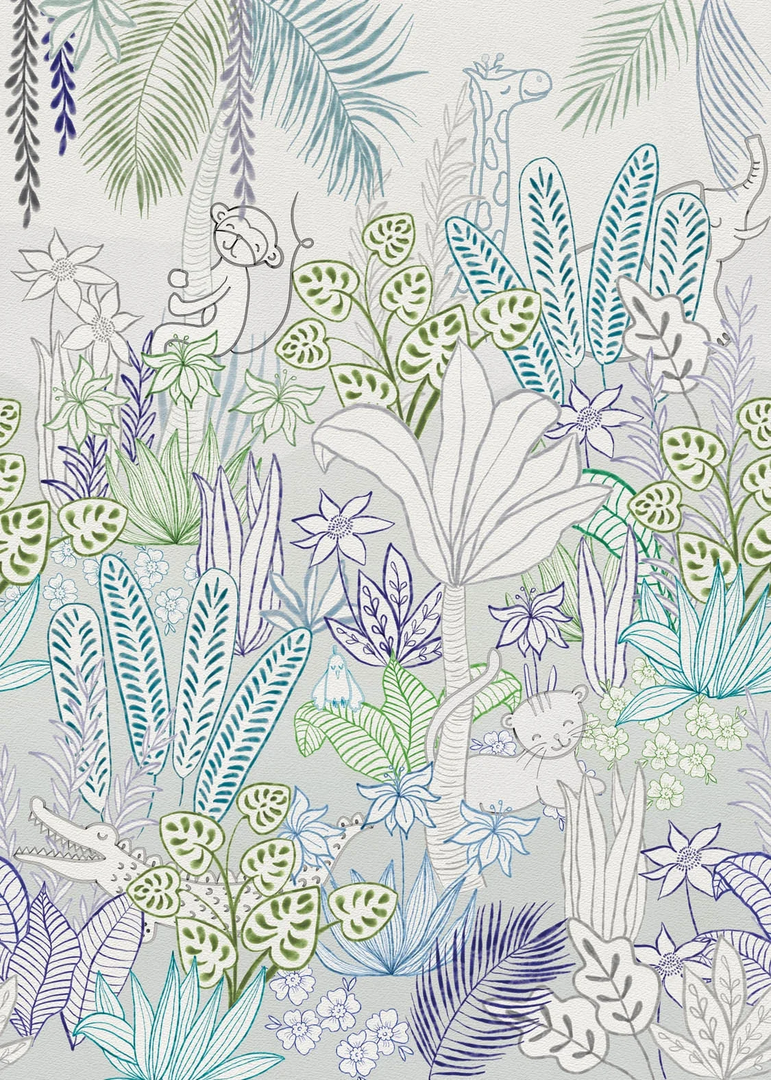 Φωτογραφία προϊόντος: SPITS WALLCOVERIGS Ταπετσαρία BEHANG EXPRESSE SOFIE & JUNAR INK7633-BEH - Digital,NonWoven - 280Μx200Π