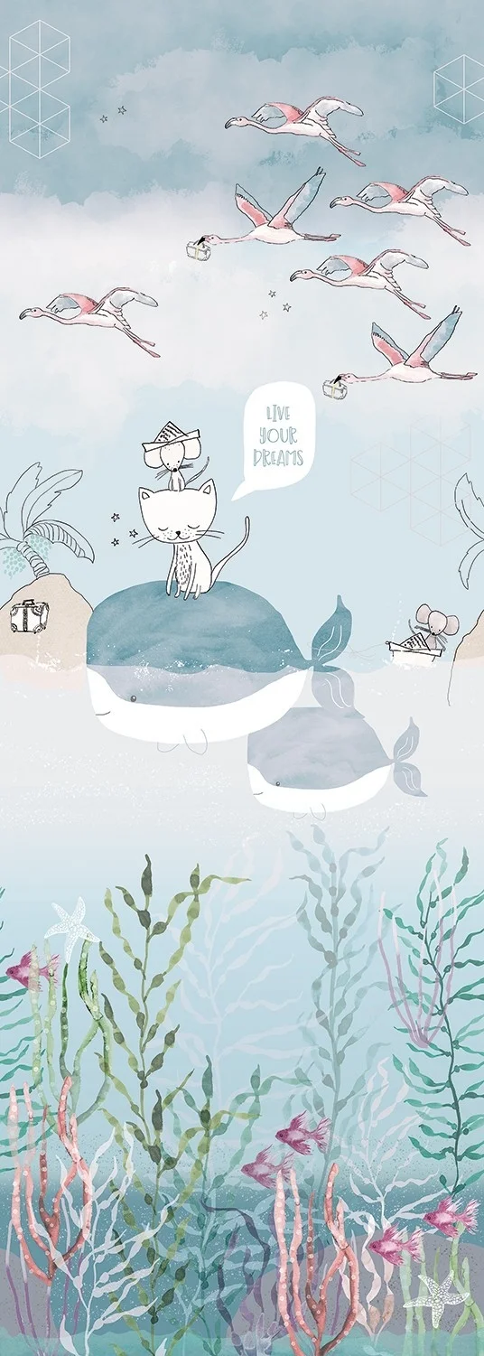 Φωτογραφία προϊόντος: SPITS WALLCOVERIGS Ταπετσαρία BEHANG EXPRESSE ABBY & BRYAN INK7227-BEH - Digital,NonWoven - 280Μx100Π