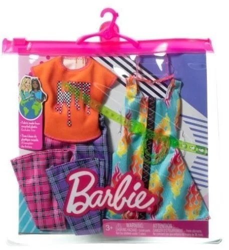 Φωτογραφία προϊόντος: Mattel Barbie Μόδες σετ των 2 Ενδυμάτων (HJT34)