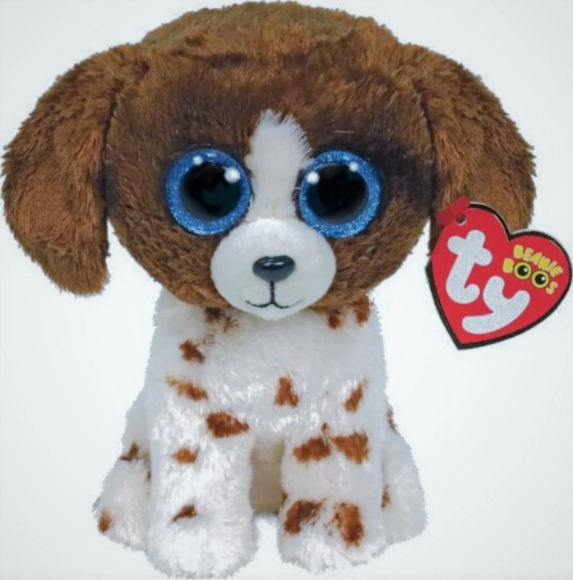 Φωτογραφία προϊόντος: AS το καλό παιχνίδι Ty Beanie Boos Λούτρινο Χνουδωτό Σκυλάκι Καφέ-Άσπρο Πιτσιλωτό 15εκ (1607-36249)