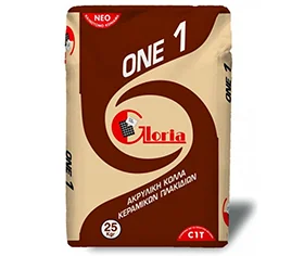 Φωτογραφία προϊόντος: ΚΟΛΛΑ ΠΛΑΚΙΔΙΩΝ GLORIA ONE, 25kg