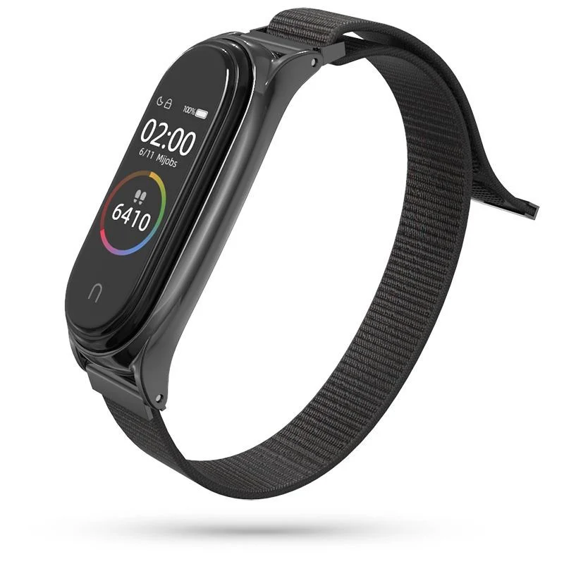 Φωτογραφία προϊόντος: TechProtect Nylon λουράκι για Xiaomi Mi Smart Band 5/6