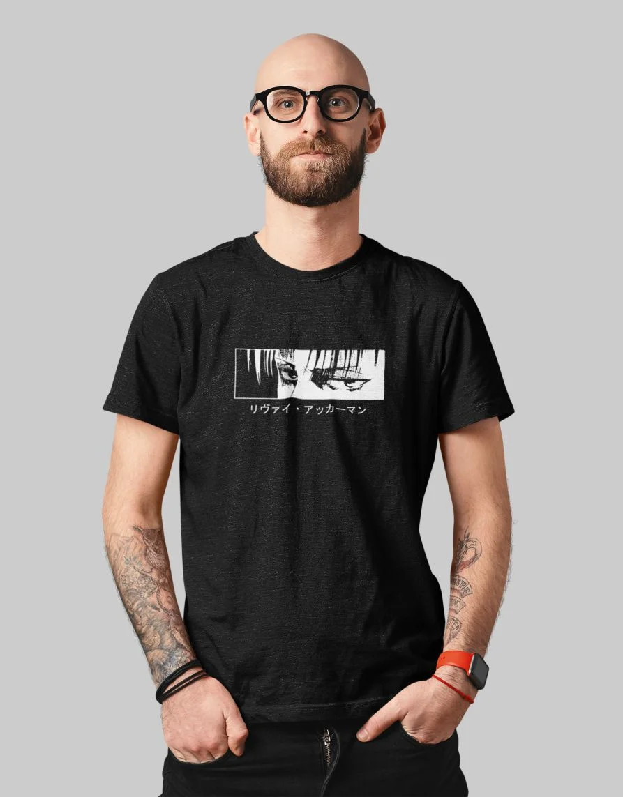 Φωτογραφία προϊόντος: ΤΚΤ Attack On Titan | Levi Ackerman Eyes T-Shirt
