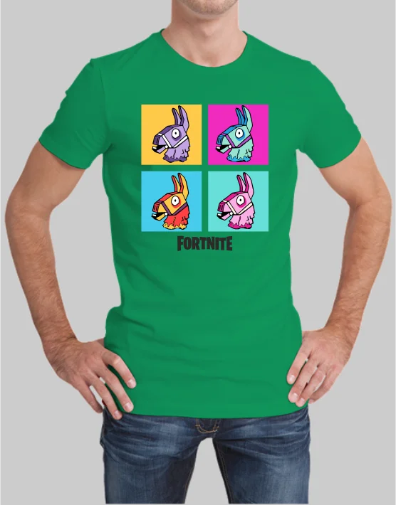 Φωτογραφία προϊόντος: TKT Fortnite llama t-shirt