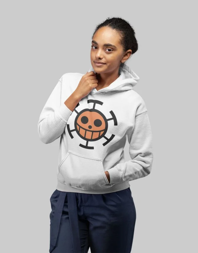Φωτογραφία προϊόντος: ΤΚΤ One Piece Heart Pirates w Φούτερ Με Κουκούλα
