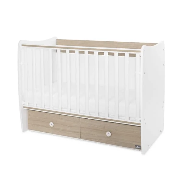 Φωτογραφία προϊόντος: Bρεφικό Κρεβάτι ΜATRIX NEW White-Amber 2box LORELLI 10150600044P