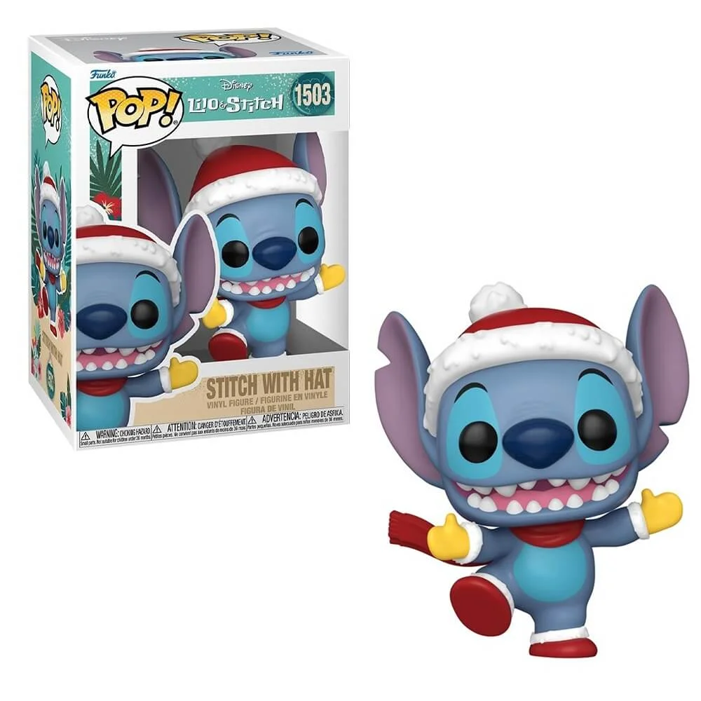 Φωτογραφία προϊόντος: Φιγούρα Funko POP! Disney: Lilo + Stitch – Stitch with Hat #1503 Vinyl Figure