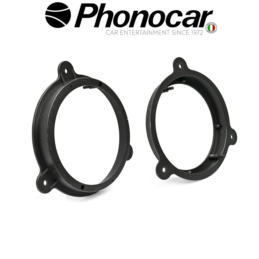 Φωτογραφία προϊόντος: Phonocar ΒΑΣΕΙΣ ΗΧΕΙΩΝ 165mm DACIA Lodgy-Dokker 12> Sandero 13> ΜΑΥΡΟ ΧΡΩΜΑ NISSAN Note 13> Quashqai 12>14(Θέση εμπρός), 14>19