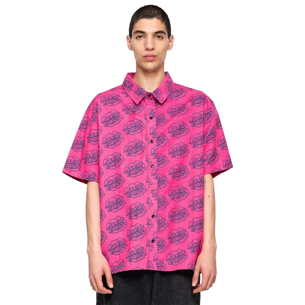 Φωτογραφία προϊόντος: Πουκάμισο Santa Cruz Broken Dot Hot Pink