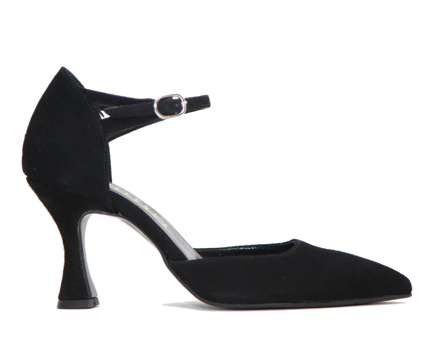 Φωτογραφία προϊόντος: Ellen Shoes 84253 Γυναικεία Γόβα από Δέρμα Καστόρι σε Μαύρο χρώμα