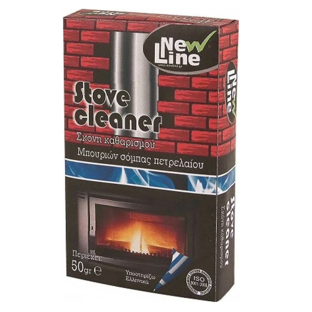 Φωτογραφία προϊόντος: New Line Stove Cleaner Καθαριστική Σκόνη για Καμινάδα Τζακιού 50gr