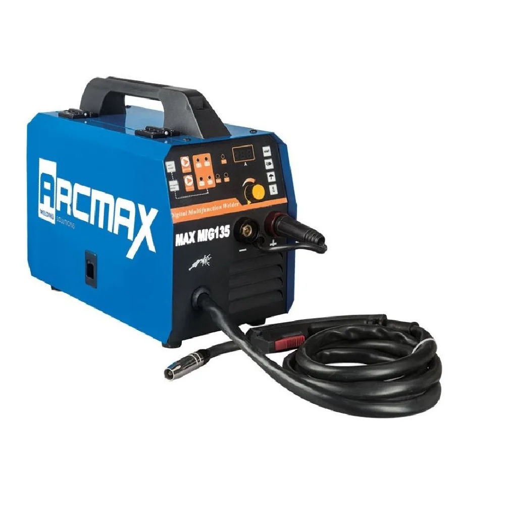 Φωτογραφία προϊόντος: Arcmax Ηλεκτροκόλληση Inverter 135 (max) MIG-TIG-Ηλεκτροδίου (MMA) / MAXMIG135