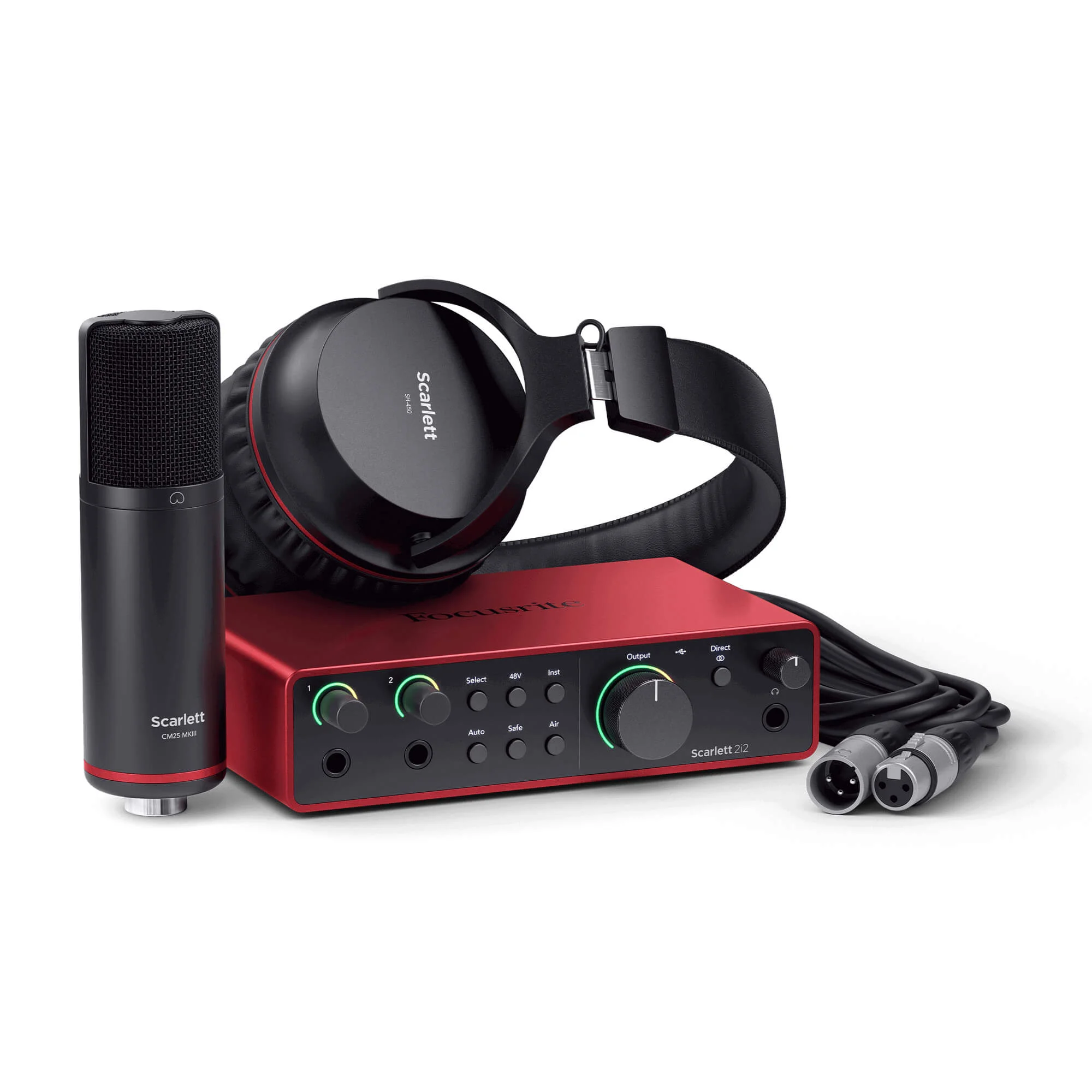 Φωτογραφία προϊόντος: Focusrite Scarlett 2i2 Studio 4th Gen Πακέτο Ηχογράφησης