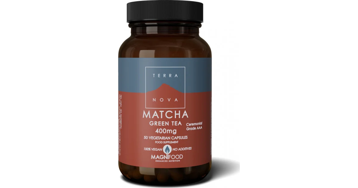 Φωτογραφία προϊόντος: TERRA NOVA TerraNova Matcha Green Tea 400mg 50 κάψουλες