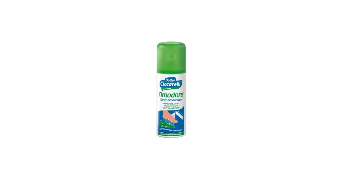 Φωτογραφία προϊόντος: Dottor Ciccarelli Ciccarelli Timodore Deodorant Spray Ποδιών 150ml