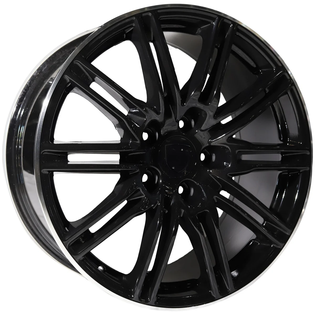 Φωτογραφία προϊόντος: REPLICA PORSCHE STYLE 1153 20X9.5 5X130 ET55 GLOSS BLACK MACHINED LIP - REP115320GBML