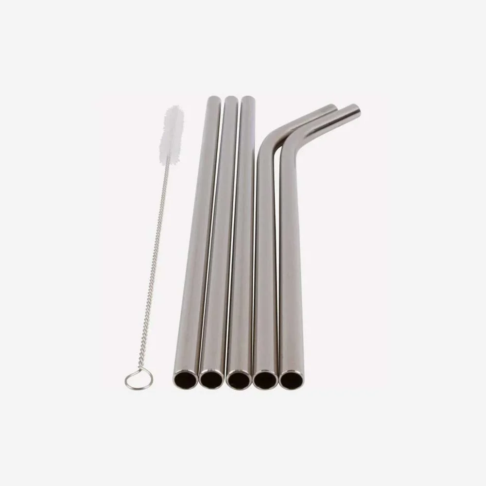 Φωτογραφία προϊόντος: Healthy Human 5 Piece Stainless Steel Straw Set Ασημί HH-SOB22 (Healthy Human)