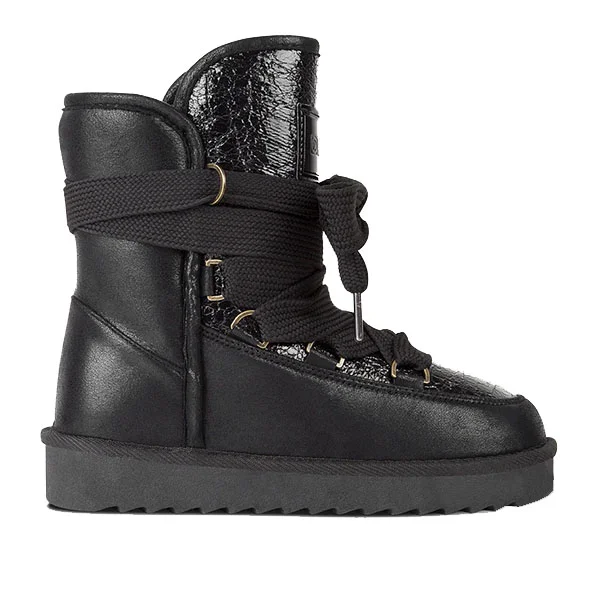 Φωτογραφία προϊόντος: D.Franklin Pack Boots Nordic Shiny Μαύρο