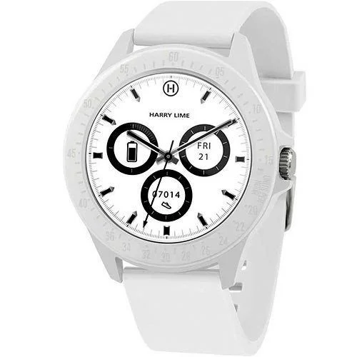 Φωτογραφία προϊόντος: OEM HARRY LIME Digital Smartwatch White Rubber Strap HA07-2000