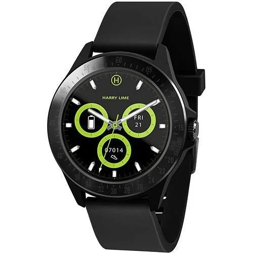 Φωτογραφία προϊόντος: OEM HARRY LIME Digital Smartwatch Black Rubber Strap HA07-2002