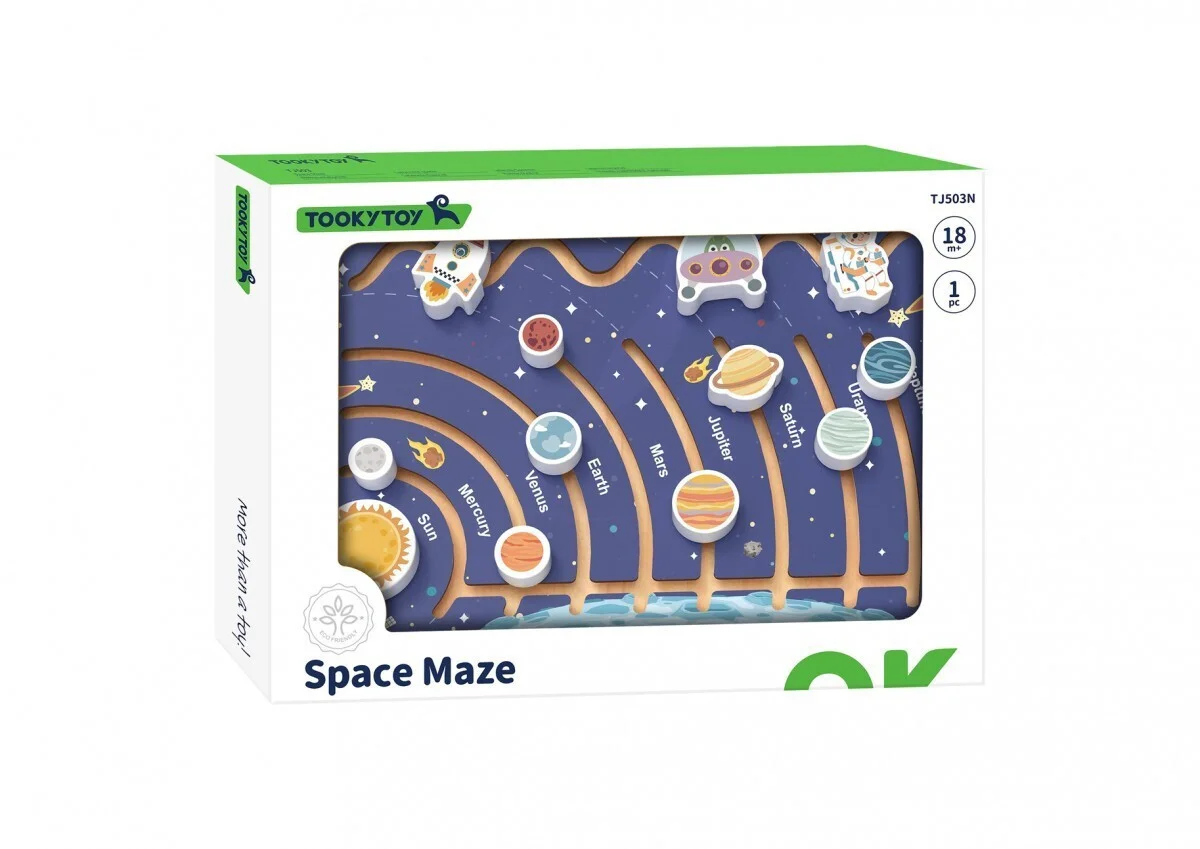 Φωτογραφία προϊόντος: 4M TOOKY TOYS ΞΥΛINO ΔΙΑΣΤΗΜΙΚΟΣ ΛΑΒΥΡΙΝΘΟΣ