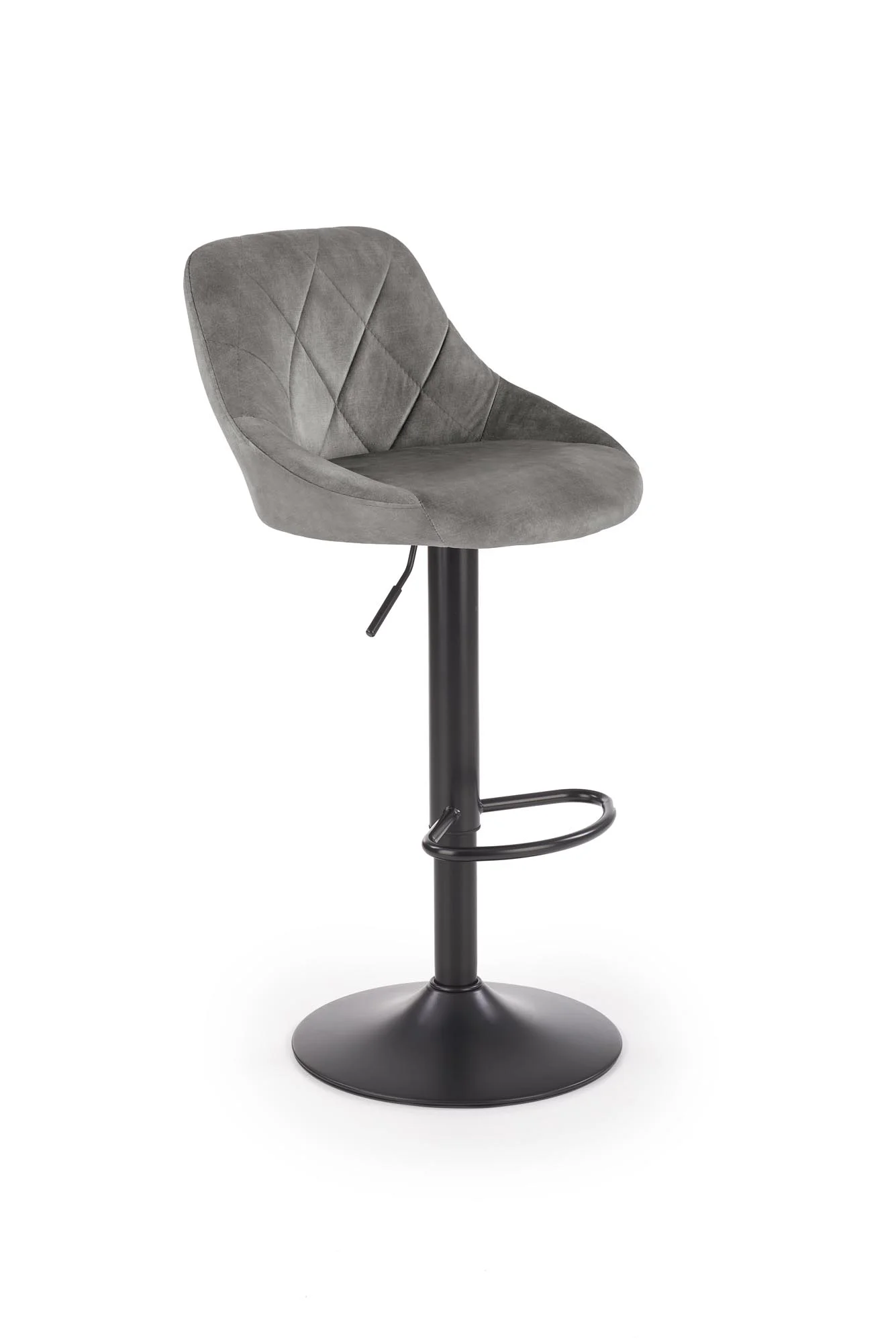 Φωτογραφία προϊόντος: H101 bar stool grey DIOMMI V-CH-H/101-POPIELATY