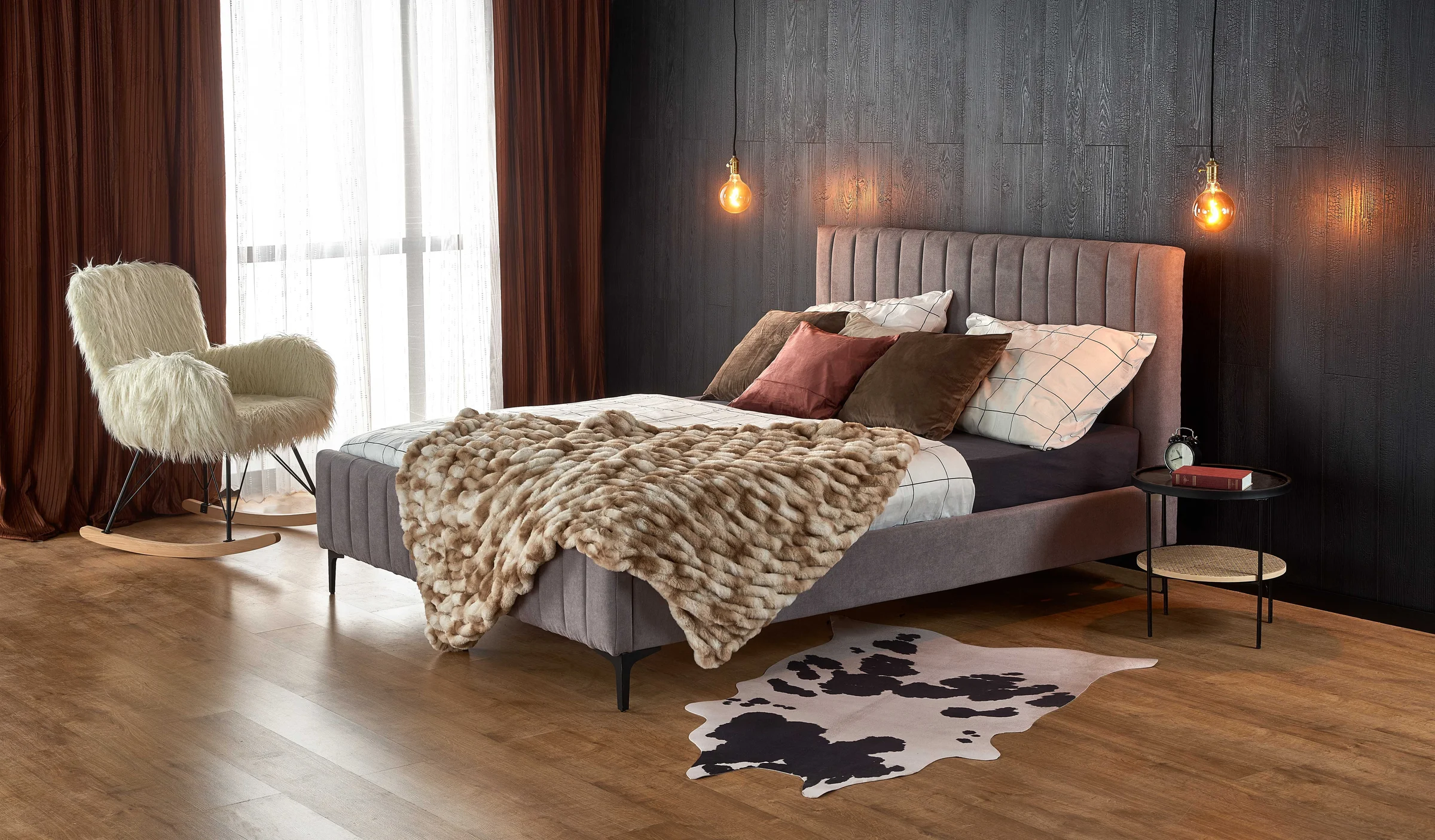 Φωτογραφία προϊόντος: FRANCESCA 160, bed, light gray DIOMMI V-CH-FRANCESCA_160-LOZ