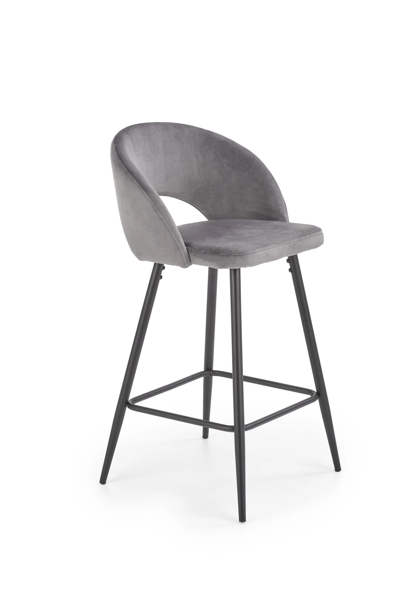 Φωτογραφία προϊόντος: H96 bar stool, color: grey DIOMMI V-CH-H/96-POPIEL