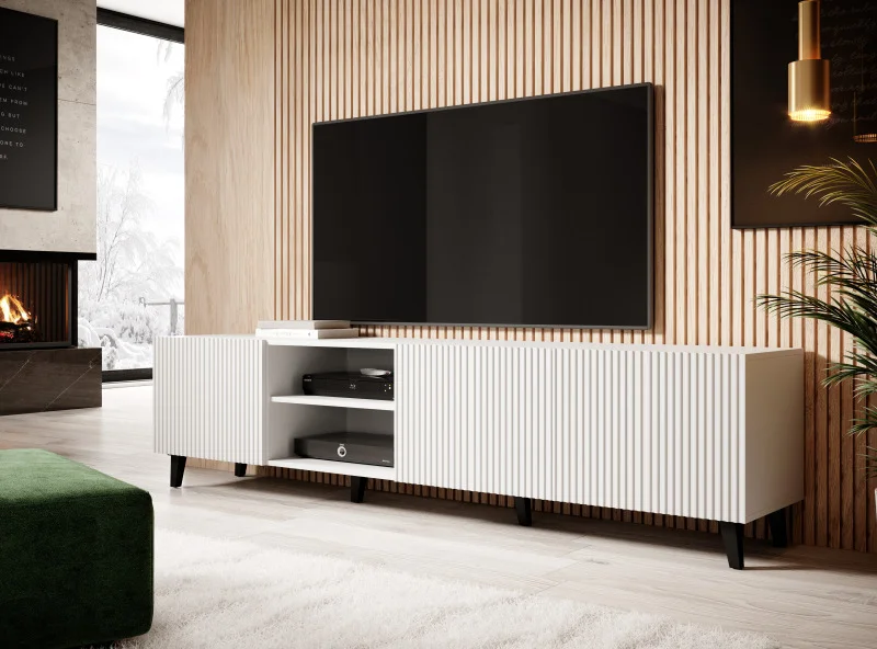 Φωτογραφία προϊόντος: PAFOS TV stand 200/4D DIOMMI CAMA-PAFOS-RTV-200-BI/BI