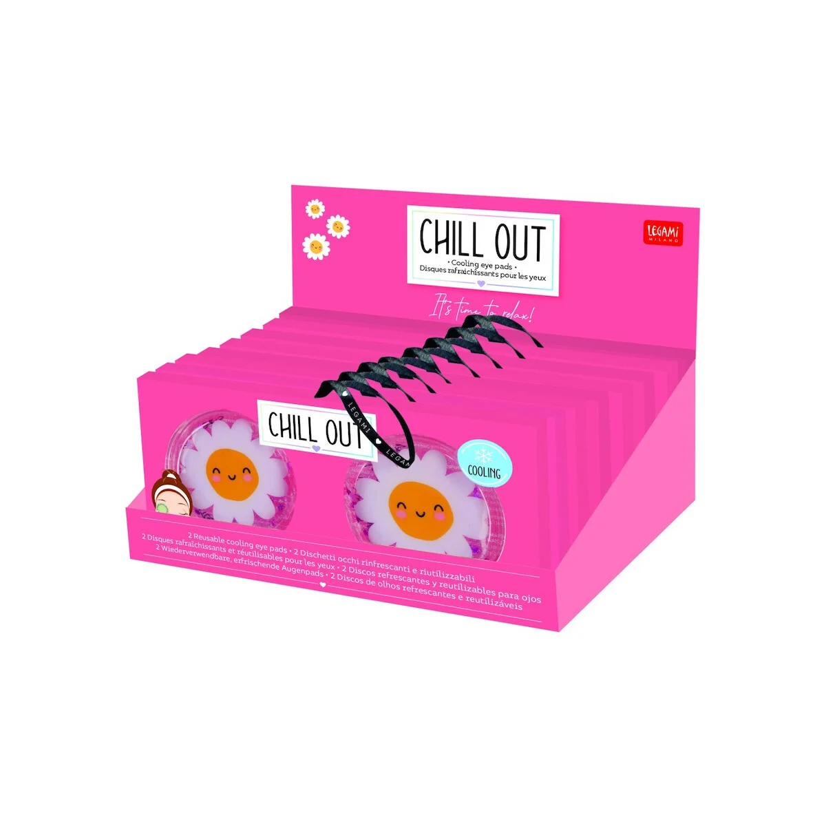Φωτογραφία προϊόντος: LEGAMI MILANO CHILL OUT REUSABLE COOLING ΘΕΡΜΟΦΟΡΑ ΣΕ ΜΑΥΡΟ ΧΡΩΜΑ ΓΙΑ ΤΑ ΜΑΤΙΑ
