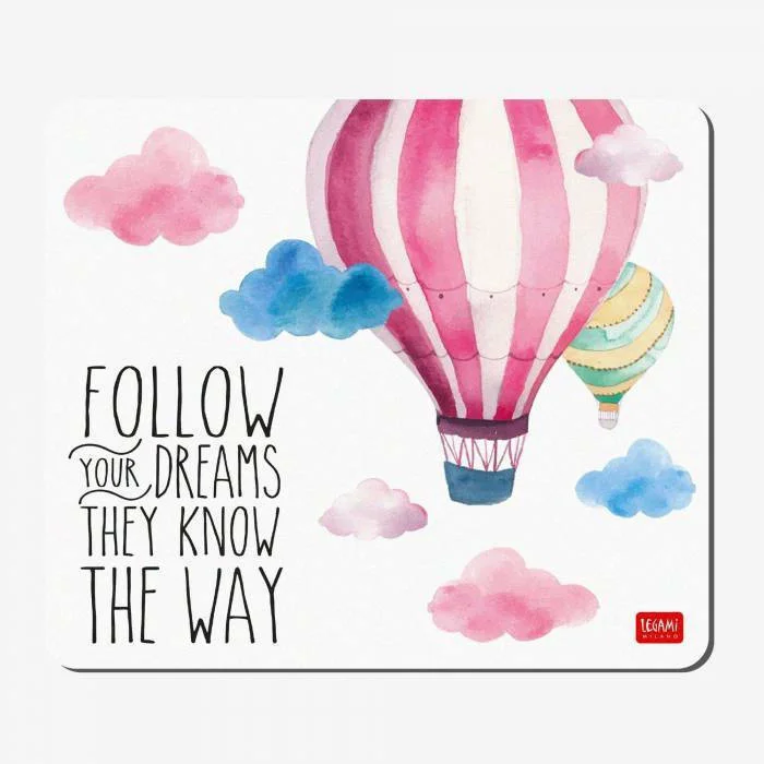 Φωτογραφία προϊόντος: LEGAMI MILANO FOLLOW YOUR DREAMS MOUSE PAD 210MM
