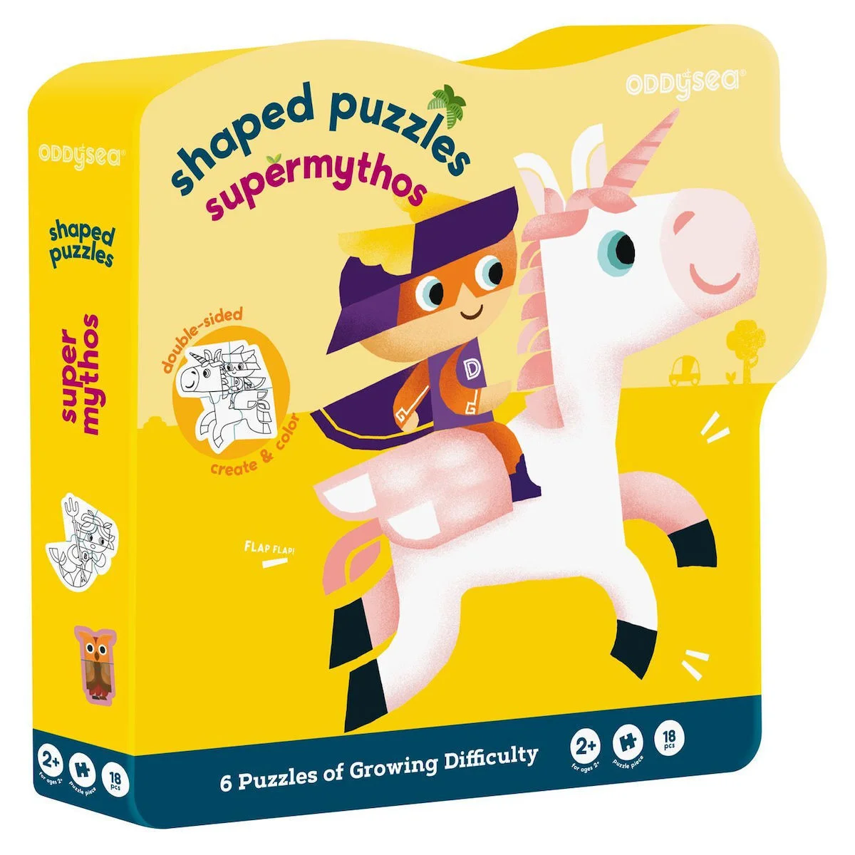 Φωτογραφία προϊόντος: ΠΑΙΔΙΚΟ PUZZLE SUPERMYTHOS ΓΙΑ 2+ ΕΤΩΝ 18PCS ODDY AT SEA