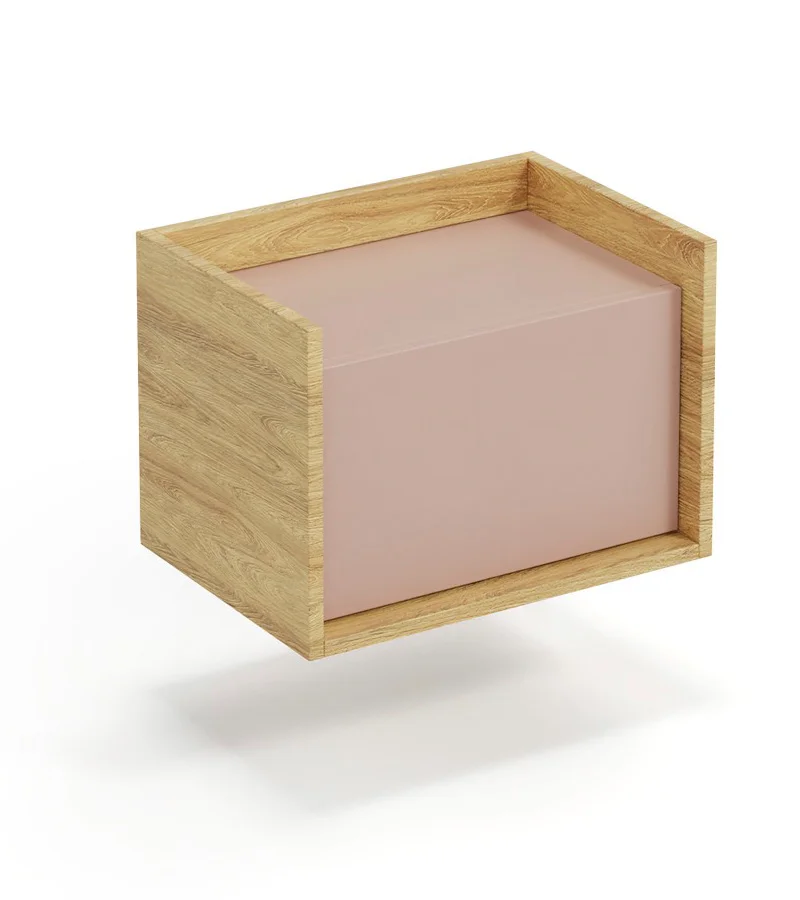 Φωτογραφία προϊόντος: MOBIUS low cabinet 1D color: hikora oak/white DIOMMI V-PL-MOBIUS-SZAFKA NISKA_1D-ANT.RÓŻ