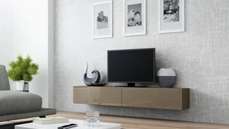 Φωτογραφία προϊόντος: TV Stand VIGO RTV 180 latte/latte DIOMMI CAMA-VIGO-RTV-180-LATTE MAT/LATTE POŁYSK