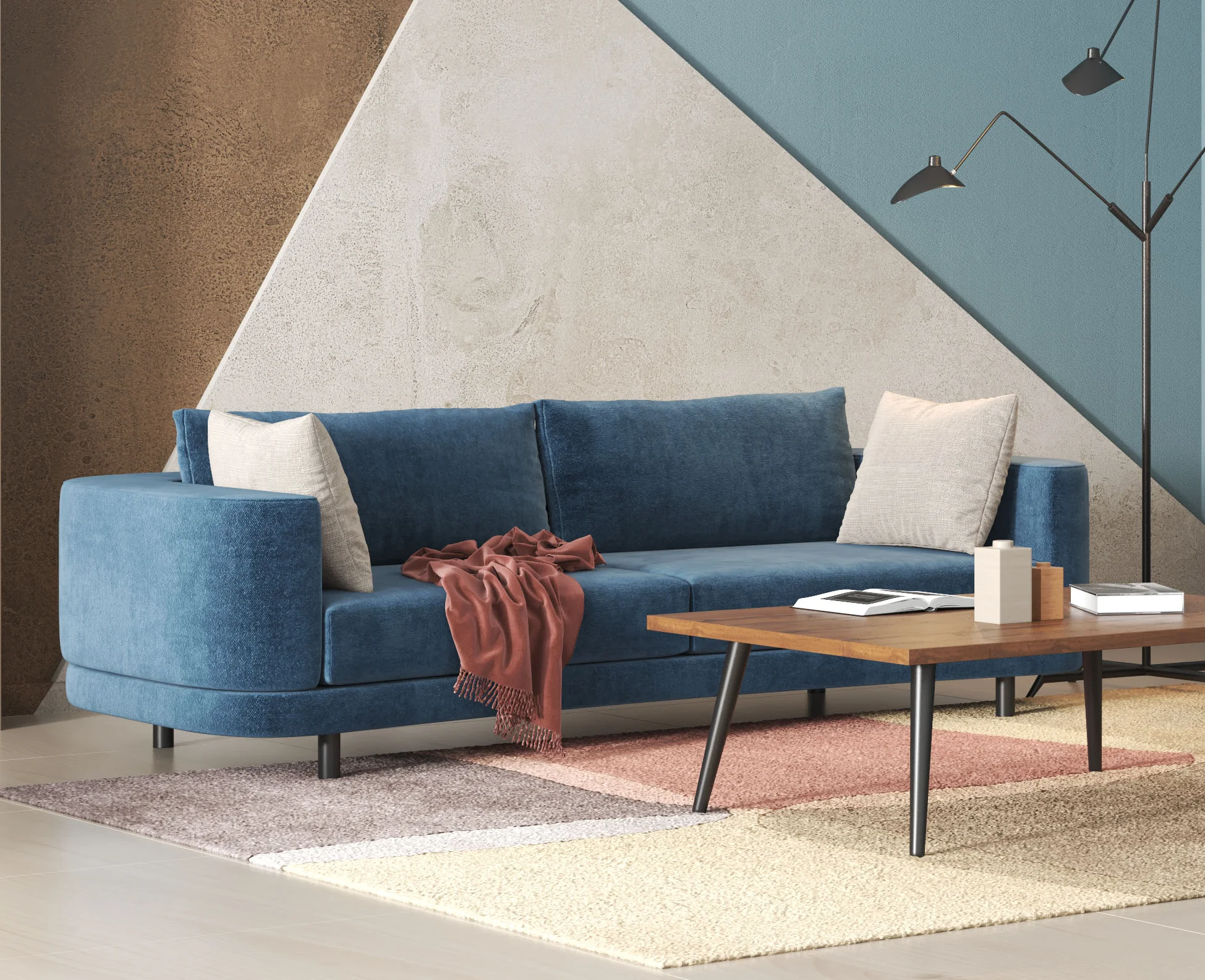 Φωτογραφία προϊόντος: Καναπές №103 lagoon 223x98x88 DIOMMI 43-107