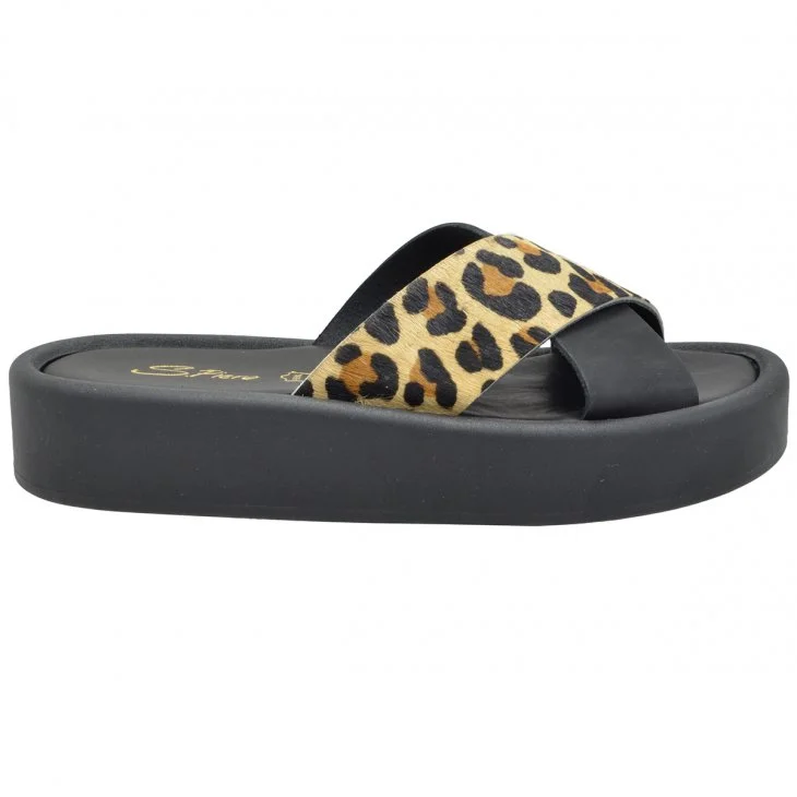 Φωτογραφία προϊόντος: Spiero COMFORT E101-002 ΜΑΥΡΟ ΔΕΡΜΑ-LEOPARD PONY